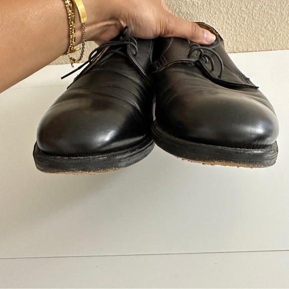 Allen Edmonds Men's Whitney Plain Toe Derby Oxford Shoes in Black Color sz 9.5 - Picture 15 of 15